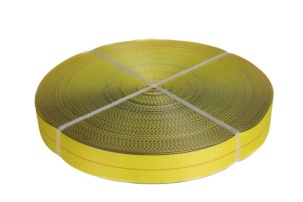 Heigh Quality 2inch 10000lbs  Polyester Binding Belt for Ratchet Cargo Lashing Strap
