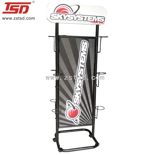 shop pos floor bicycle football helmet display stand,trade show motorcycle helmet display rack