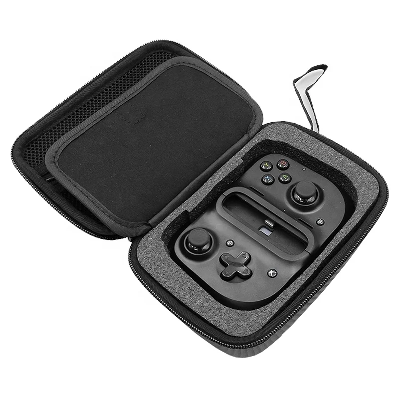 wholesale waterproof carbon fiber mobile game controller case  portable hard shell switch eva foam case for smartphone gamepads