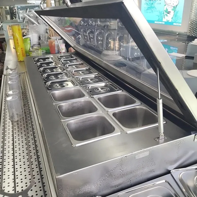 Under Counter Freezer Used Commercial Salad Pizza Refrigerators
