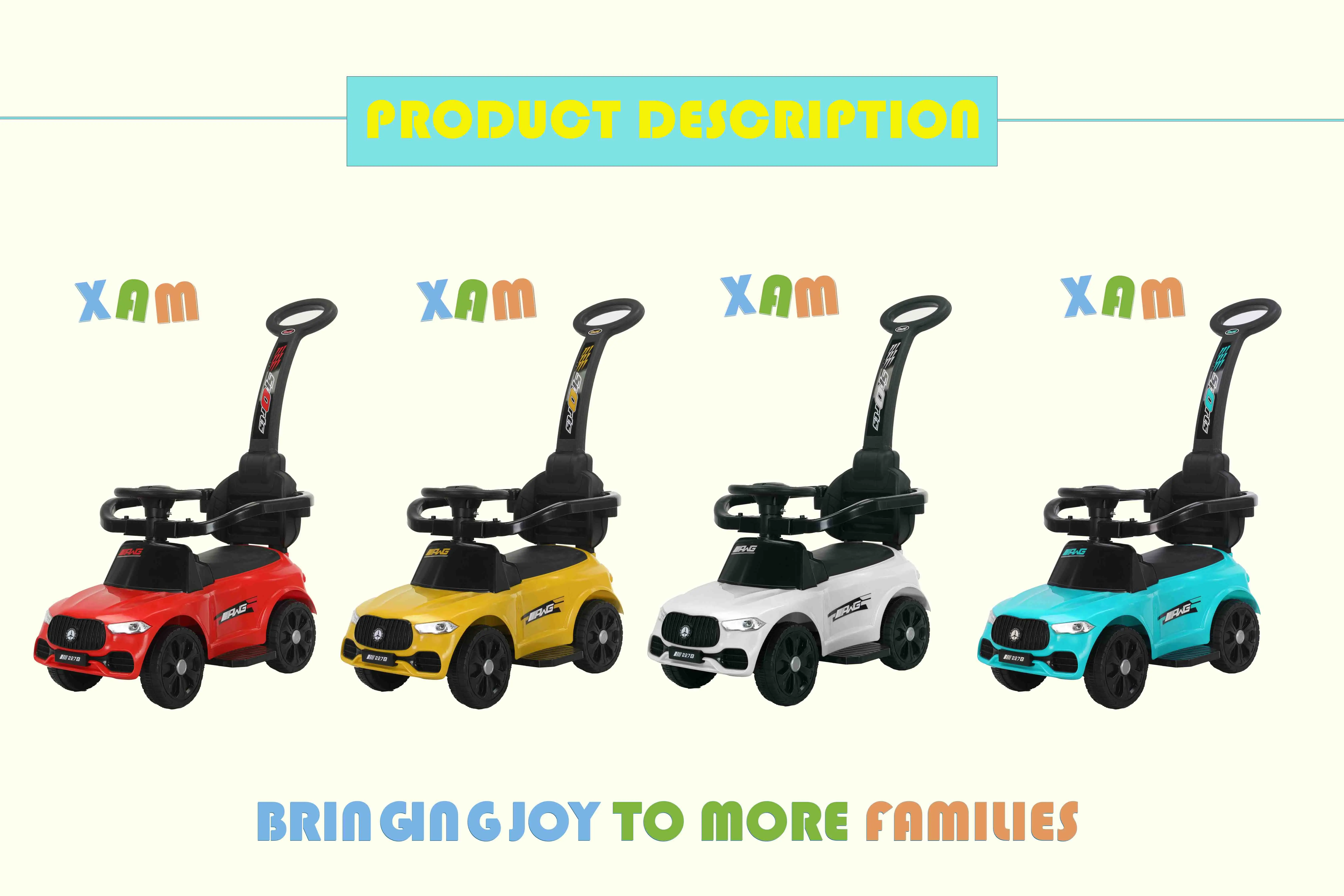 Factory Outlet Plastic Ride On Baby Toy Car Foot To Floor Baby Swing Car For 1-3 Years Kids