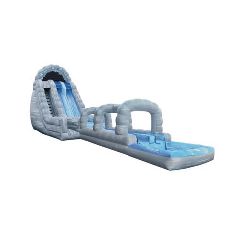 Best PVC Tarpaulin Water Tunel Slide Jump Water Slide Inflatable Swimming Pool Slide for Party