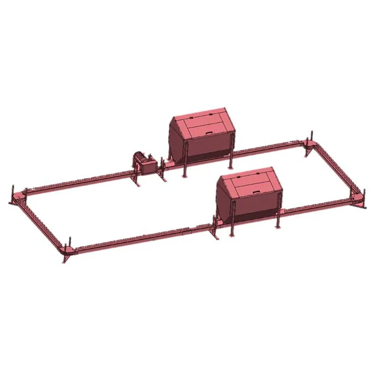 Chicken Chain Line Automatic Chain Feeder Breeder Feeding System Poultry Hens Free Range Farming Equipment
