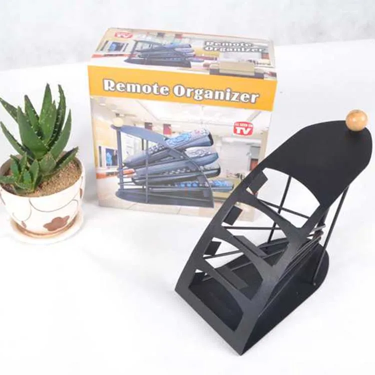 Оптовая продажа компактный органайзер для пульта дистанционного управления металлический держатель
