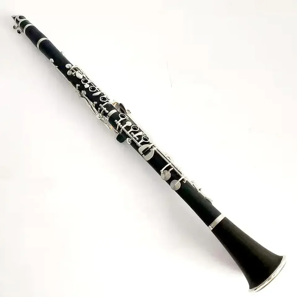 High quality good price bakelite nickel plated 20 keys German system clarinet instrument