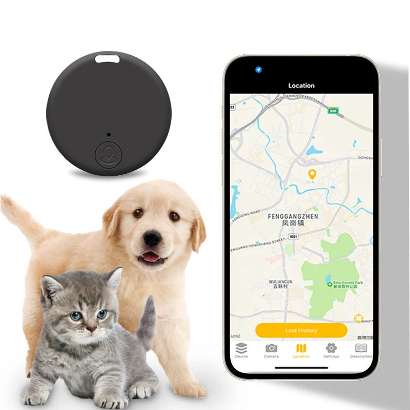 Smart Anti-Lost Device Pet Bag Wallet Tracker MINI GPS Pet Dog Cat Kids Tracking Device Anti-Lost Device Tracker