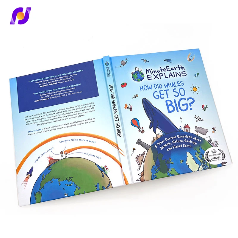 Provide Hardcover Book Customization Services Print Wonderful Comic Stories Paperback Publishing Magazines Children Book