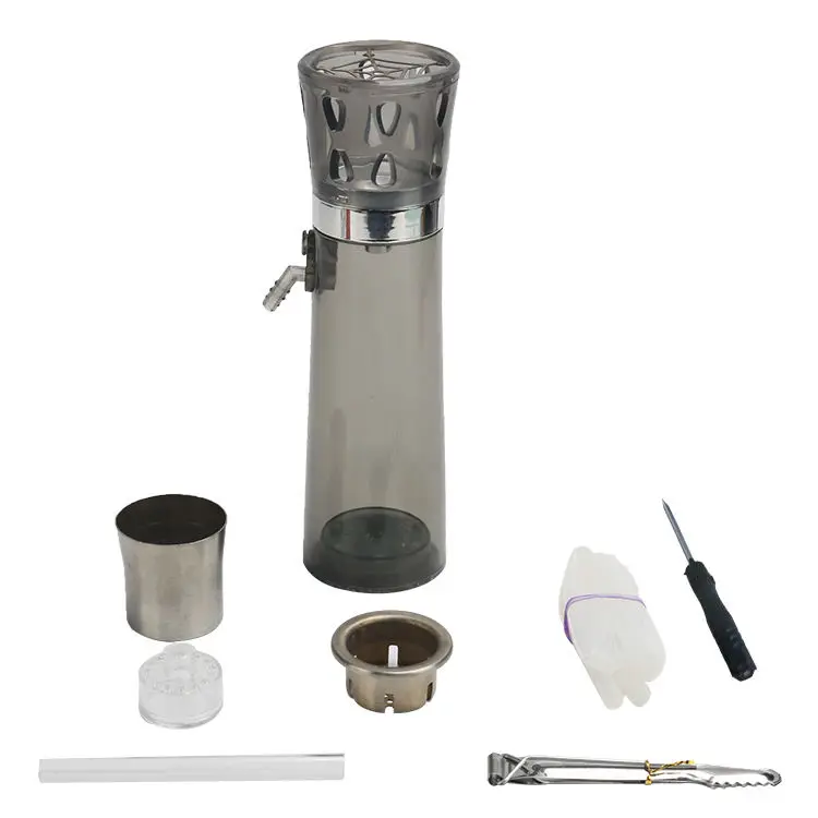 blackwhite custom made logo LED nargile smokes car shisha  tobacco cachimba smoke shop flavour yooxygen hookah cups portable