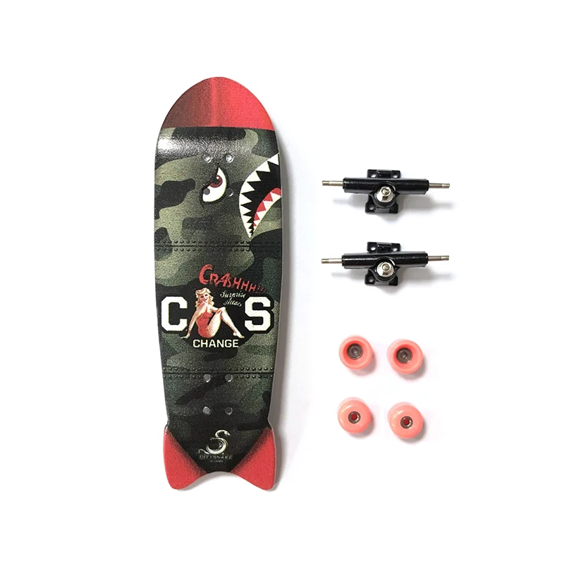 Wholesale Custom Tech Deck Maple Wood Finger Skateboard Mini Wooden Fingerboard