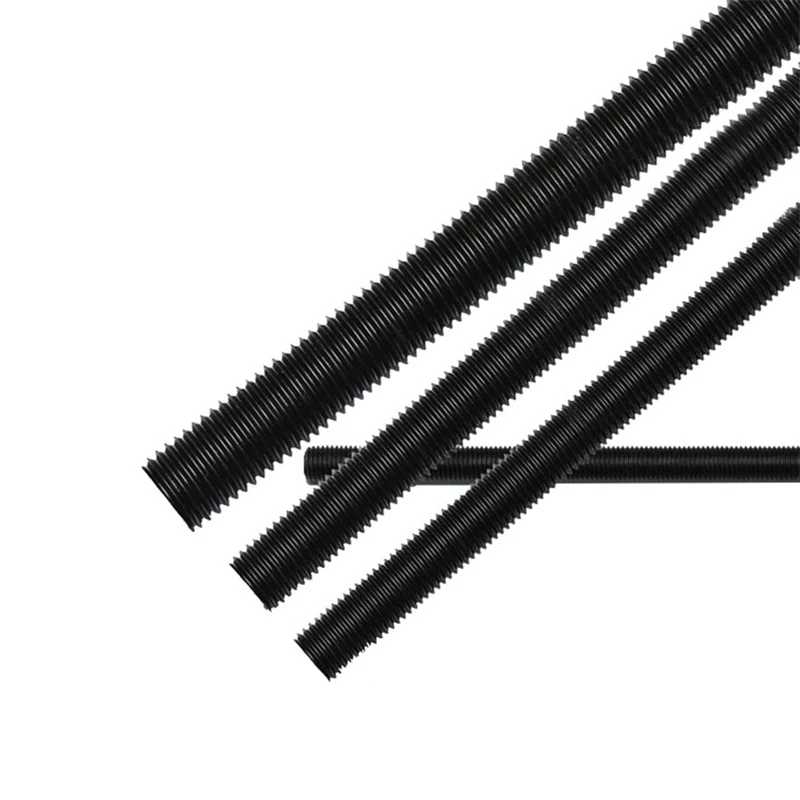 Factory price sales din975 black high-strength screw rod through screw hardened full thread thread thread m6m8m10-m48