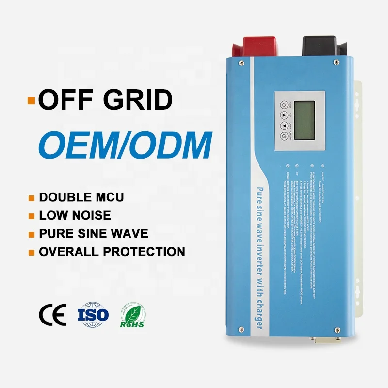Pure sine wave 4kw 5kw inverter 24V 48V 96Vdc to 110V 220Vac 4000w 5000W solar off grid inverter split phase