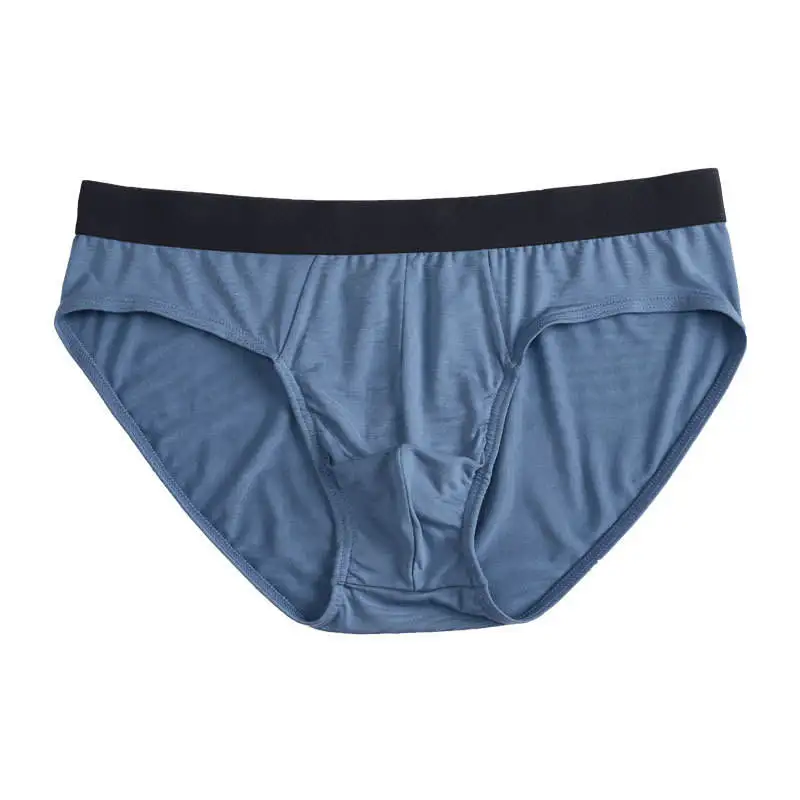Wholesale Men's Micro Modal Briefs Men's Underwear No Fly Covered Waistband Silky Touch Underpants Woven Adults for Men