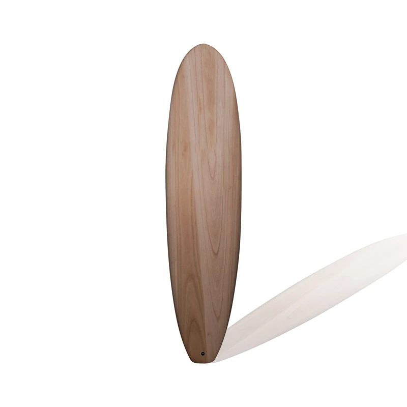 Wood Veneer Epoxy Surfboards Made in China Wooden Fish Tail Surf Board