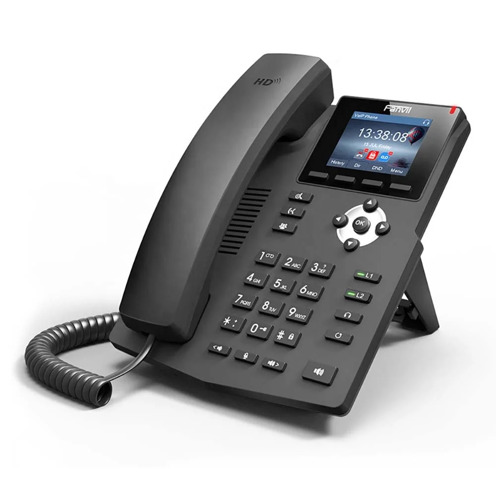  Fanvil X3SP 2 4 дюймовый цветной экран SIP телефон поддерживает POE Sip Voip