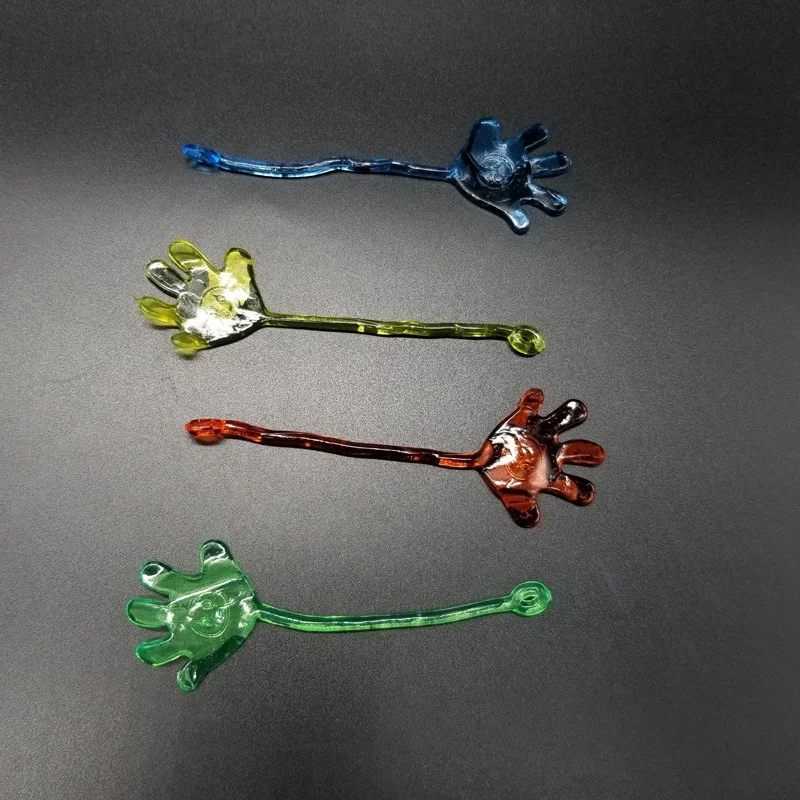 Promotional Gifts TPR Plastic Mini Sticky Hand Yoyo Toy For Kids Novelty Toys Sticky Hand