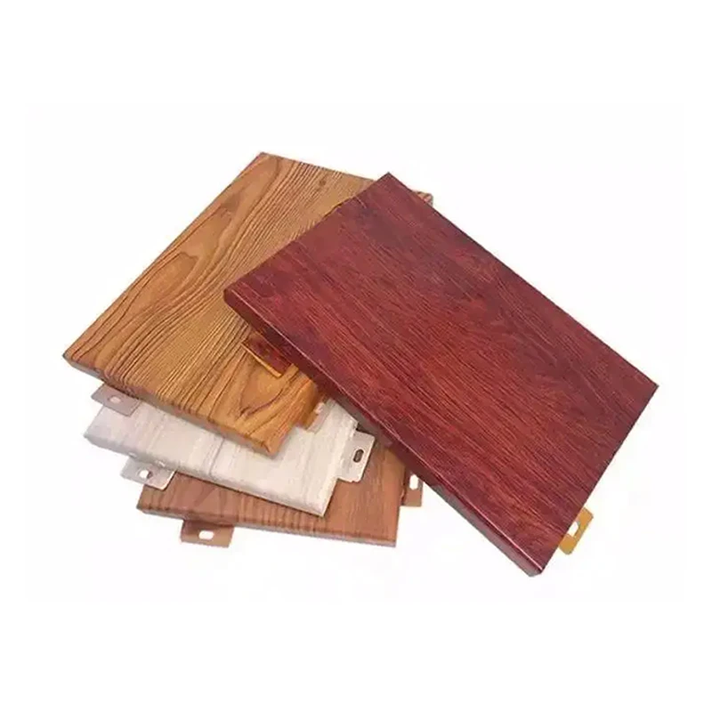Wooden Alucobond Aluminum Perforated Wall Cladding Panel