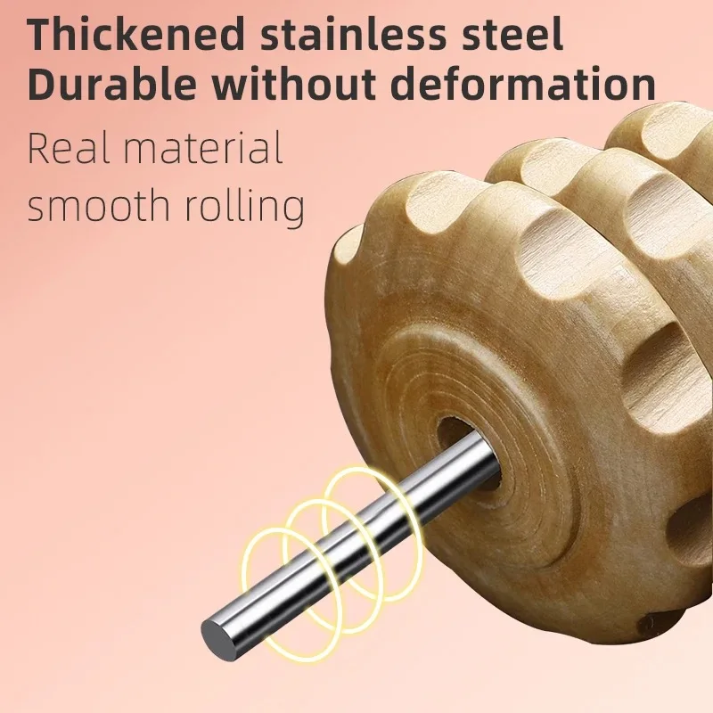 Wood Back Massage Tool  Anti Cellulite Lymphatic Drainage Tool Wood Therapy Tool Wood Massage for Body Pain Release