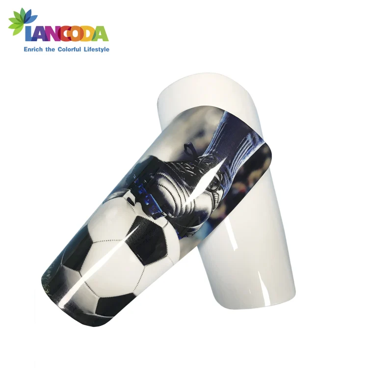 Kids White Small Sublimation Blank Shin Guards