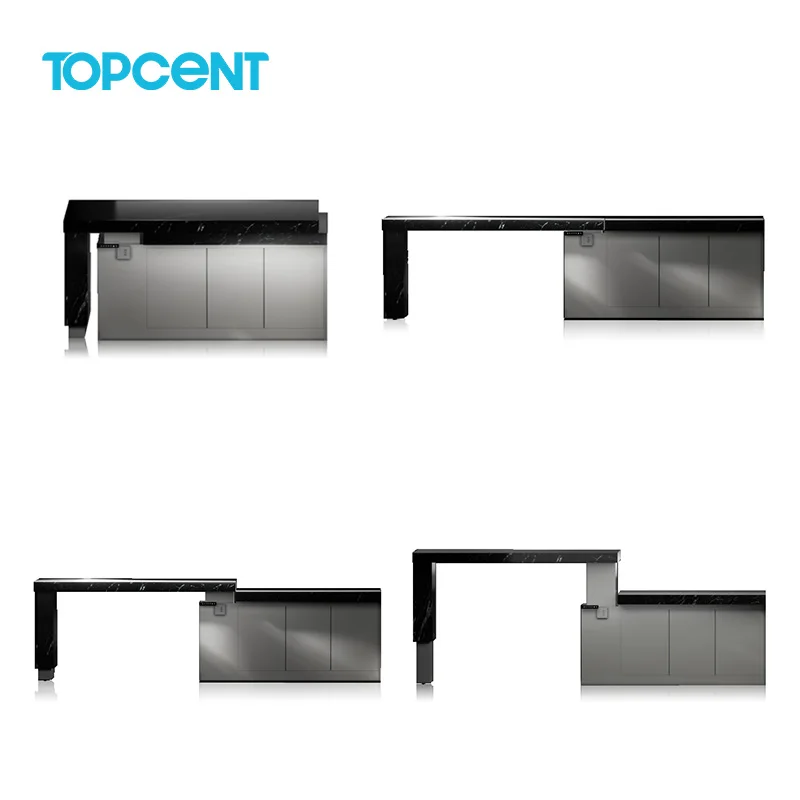 TOPCENT функциональное оборудование Электрический столешник раздвижная верхняя часть кухонный островной Удлинительный механизм