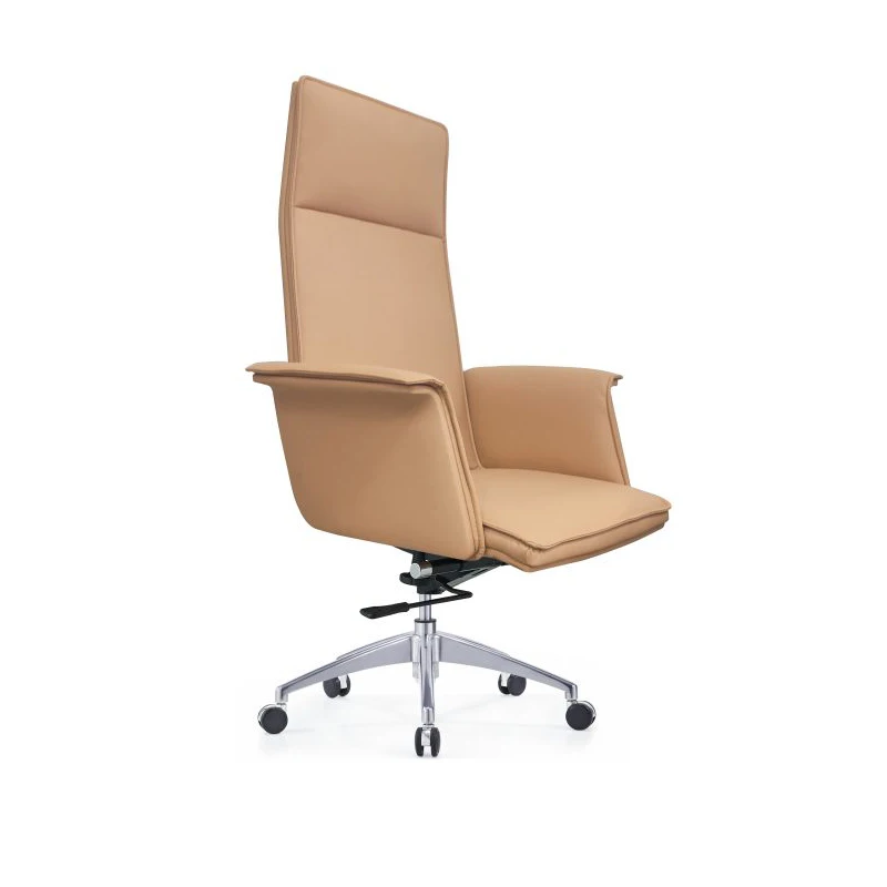 High Quality Luxury Ergonomic Adjustable ultra high lift Leather Computer Office Executive captains Office Chairs