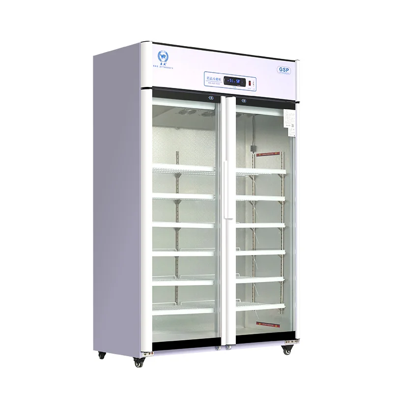 Yiran 800L 2-8C medical laboratory refrigerator vaccine reagents storage refrigerator