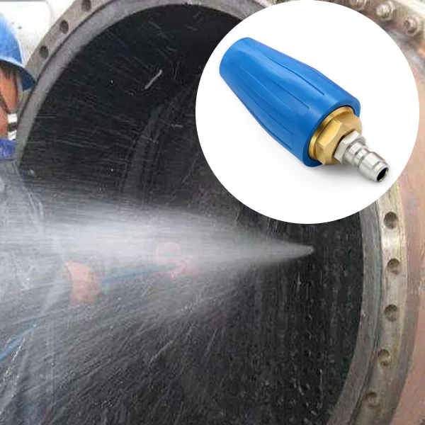 BYCO High Pressure cleaning machine quick access performance rotary turbo nozzle for car washing