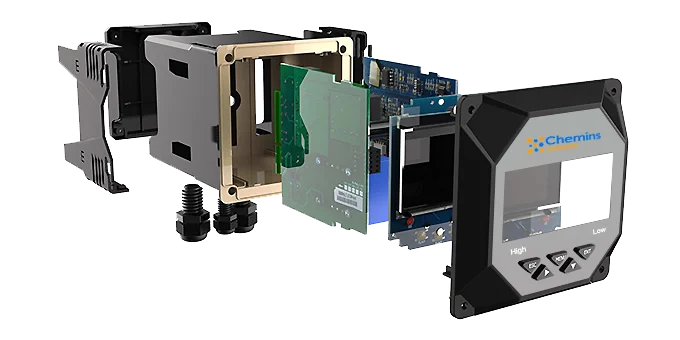 Water Quality Monitoring Ph Compensation Rs485 Output Online Ammonia Nitrogen Sensor