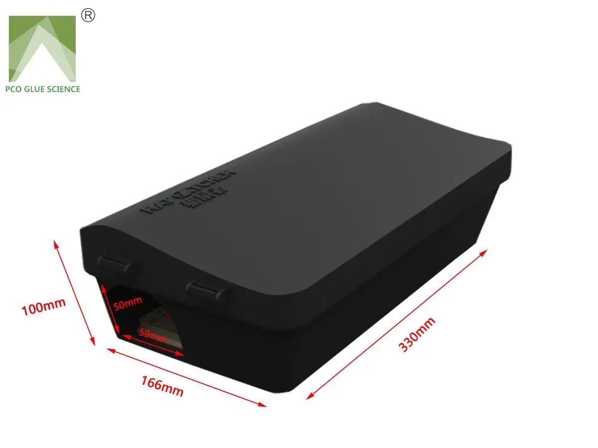 2024 New Rat Bait Station Traps Reusable Humane Rodent Box AgainstCage House to Secure Bait Block and Pellets Mouse Bait Station