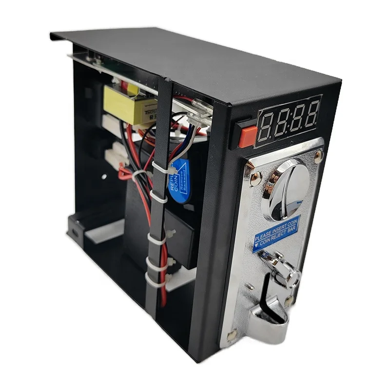 Coin operated timer control board 110v box washing machine coin timer box controller board with Comparative coin dispenser