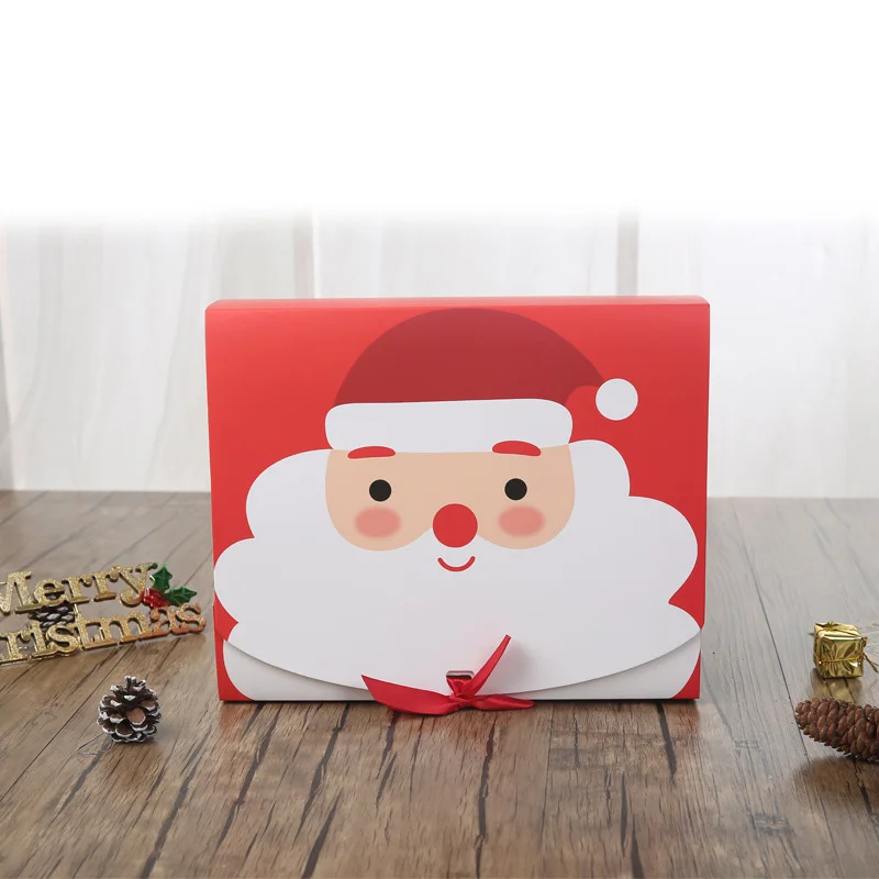 Wholesale Custom Christmas Gift Box Decoration Paper Box For Christmas Packaging Gift Box