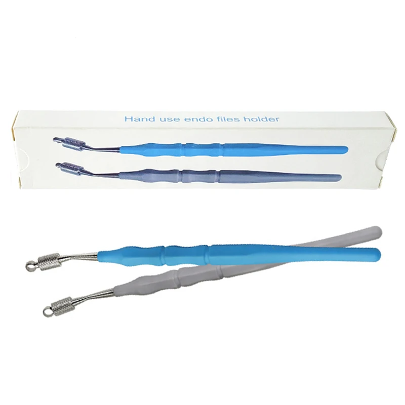 Dental Hand Use Endo Files Holder Dental  K File H File Expanding Needle Holder Handle