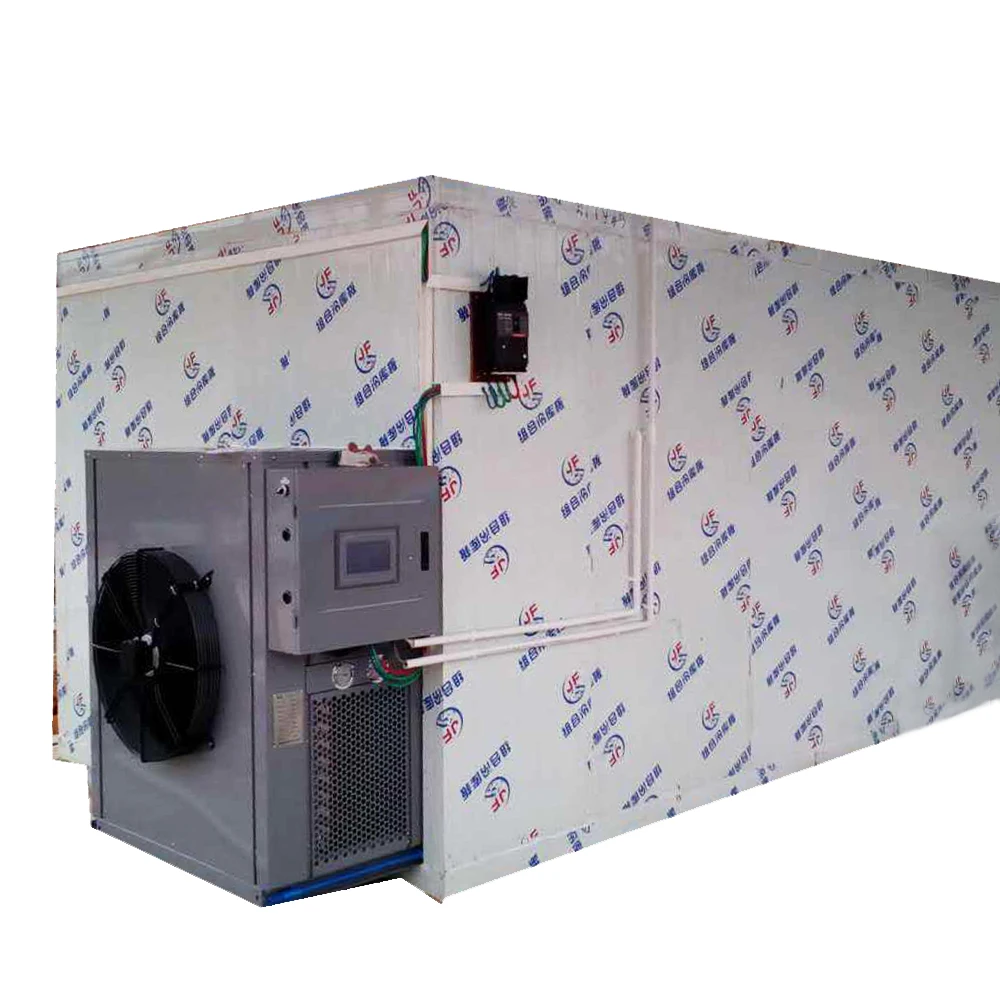 Industrial hot air fruit and vegetable heat pump dryer