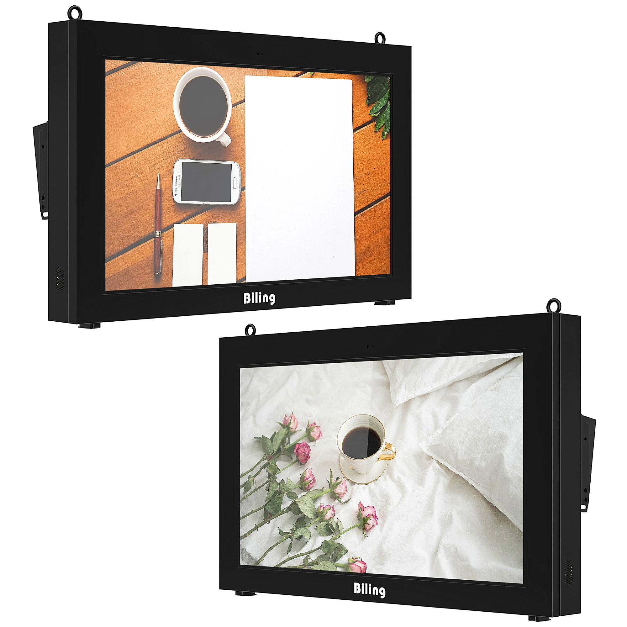 43 49 55 65 inch wall mount Interactive digital touch advertising signage lcd screen high brightness 32 inch outdoor lcd display