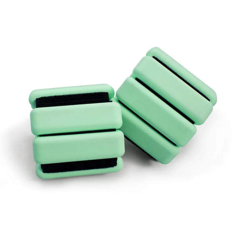 Fitness Yoga Pilates Adjustable Silicone Exercises Wrist Bracelet Weighted Ankle Weights Set
