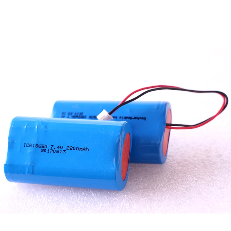 7,2 v 1800mAh цилиндрическая литий-ионная батарея 18650 литий-ионная батарея 7,4 v Упаковка 7,4 v 2600 mah батарея