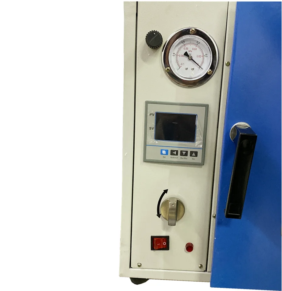
50L 200C High Temperature Industrial Oven Digital Vacuum Chamber Degassing Air Dry Heat Sterilization Oven for Lab Battery 