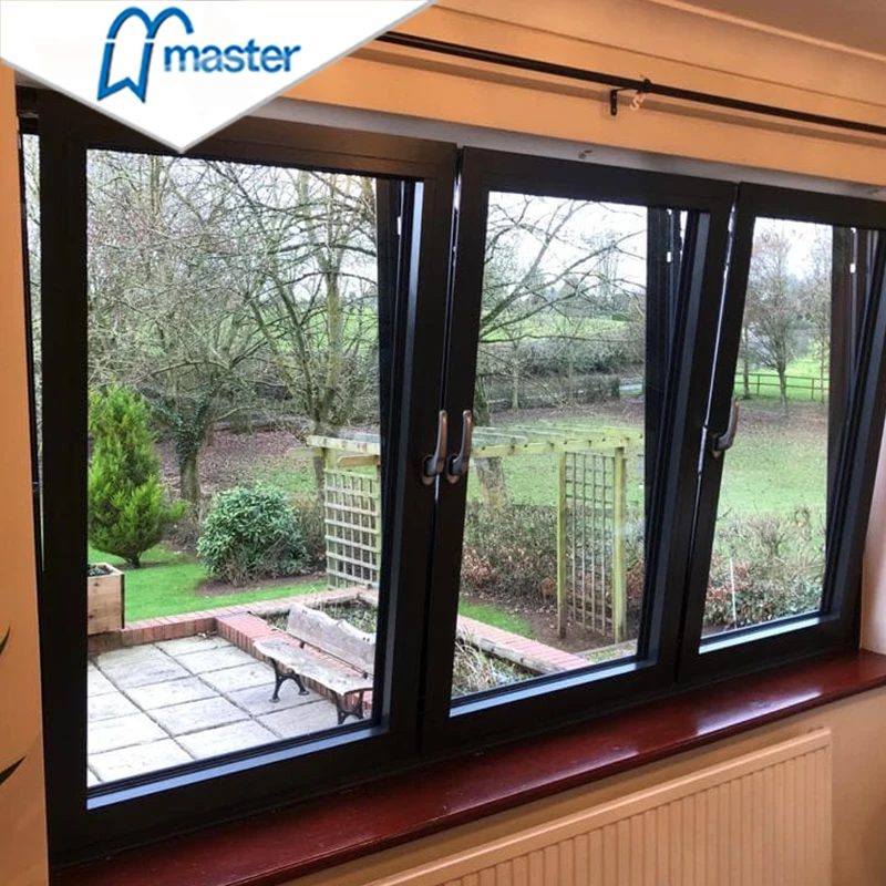 CE Standard Passive House System Windows Aluminum Frame Tilt And Turn Windows With Low Price