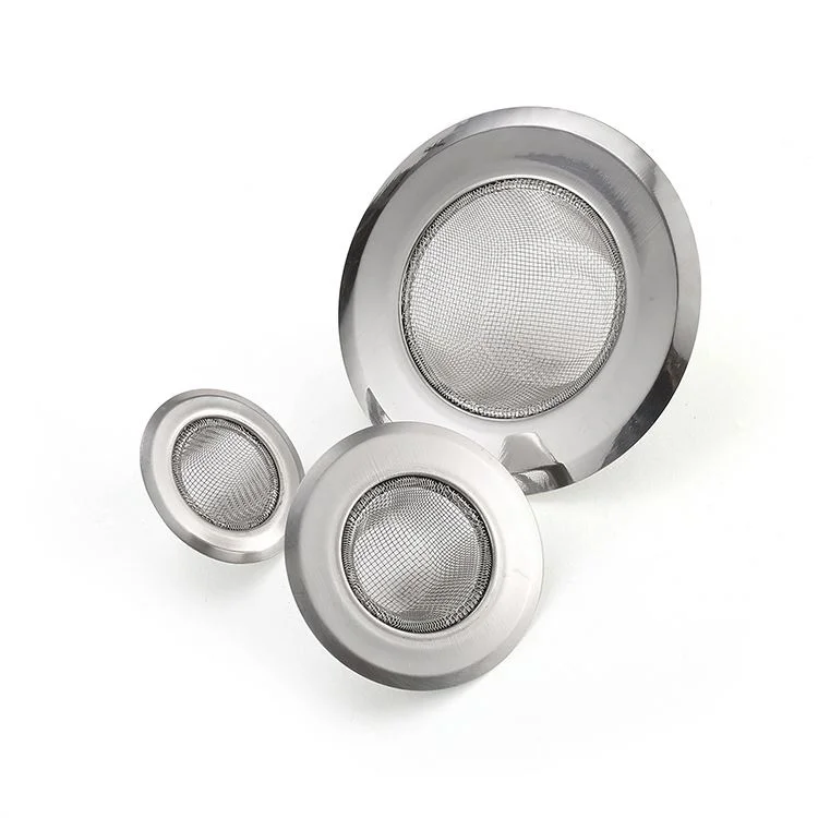 Stainless Steel Mesh Drain Basket Kitchen Sink Strainer Different 3 Sizes Sink Strainer