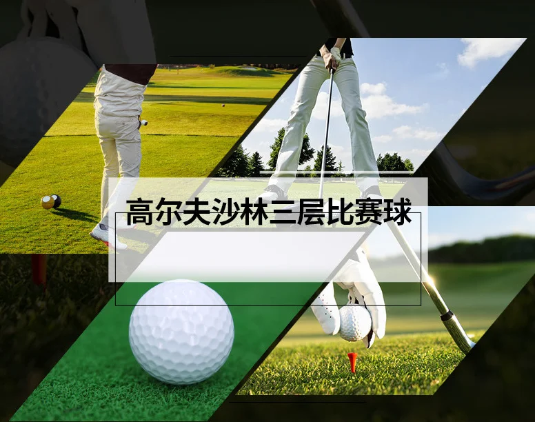 Factory Supply Custom Logo Golf Balls High Quality Urethane Soft Tournament Golf Ball
