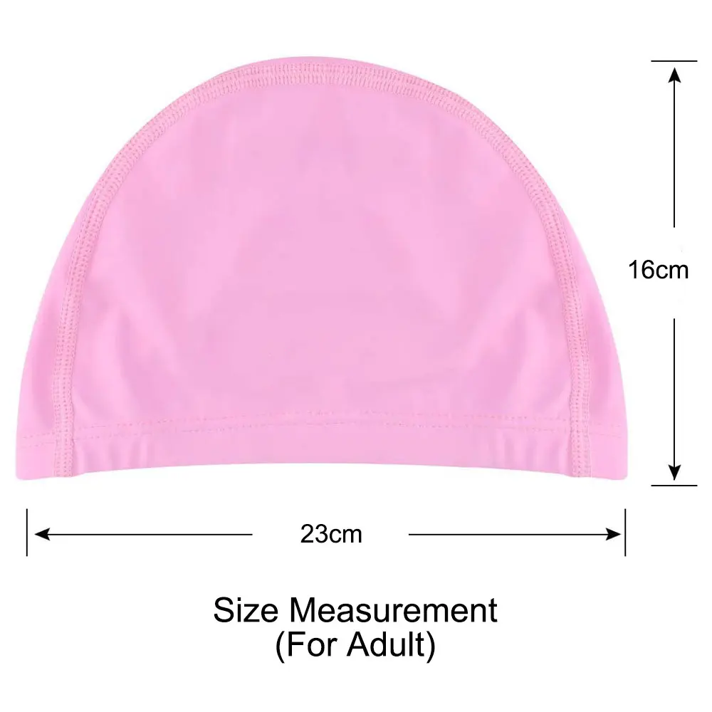 Women Lycra High Elasticity Thick Swim Hats for Long Hair Easy to Put On and Off Bathing  Keep Your Hair Dry