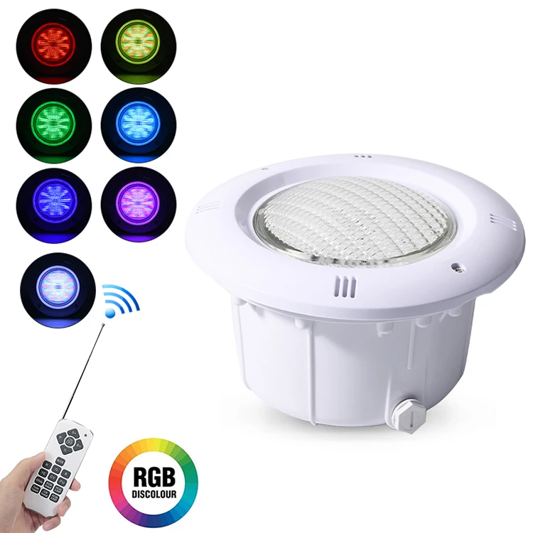 Лампа для плавательного бассейна на заказ 12 Вт аквариума Rgb Ip68 светодиодная красочная лампа подводного