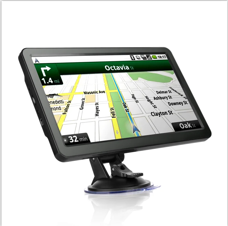 Car multi-function 9 inch touch screen GPS navigation satellite connection global map navigation