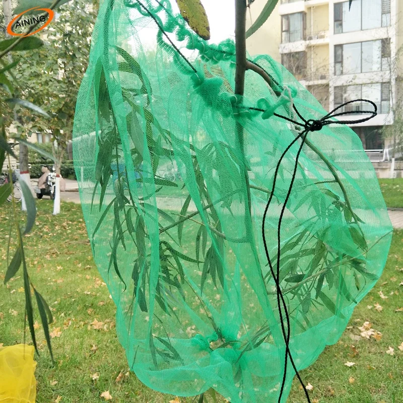 net bag fruit protection palm date mesh bags hdpe monofilament uv date palm tree net mesh bags