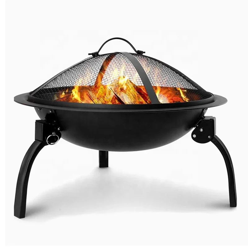 Customized Color With Tripod Leg Best Selling Bonfire Fire Pit Camping Fire Pit Portable