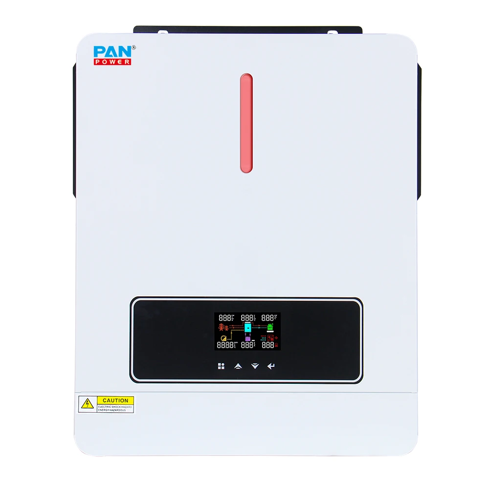 3.6KW 6.2KW All In One Pure Sine Wave Inverter 24V 48VDC Solar Hybrid Inverter With 120A MPPT