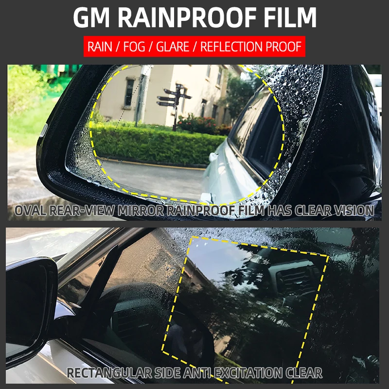China Manufacturers Durable And Practical Removable Car Window Film Anti Fog Anti Rain Waterproofing Protect FilmHot