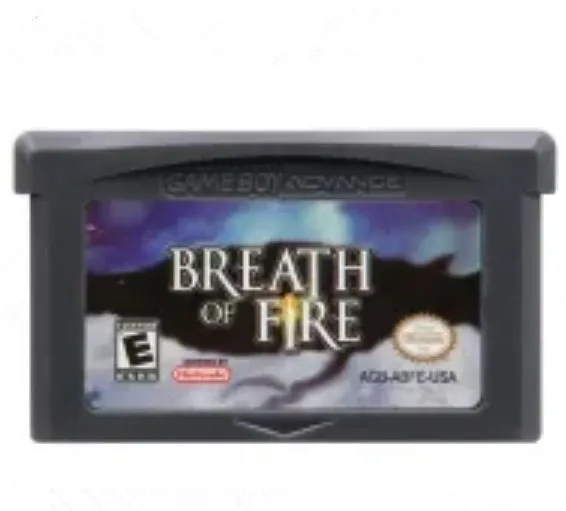 Best Quality Breath of Fire game card for GBA Golden Sun Game cartridge