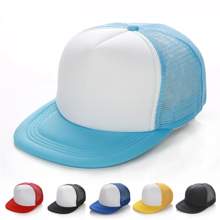 2024 New Arrivals Fashion Embroidery Anime Baseball Cap With Mesh Foam Hat Trucker Cap Custom Logo