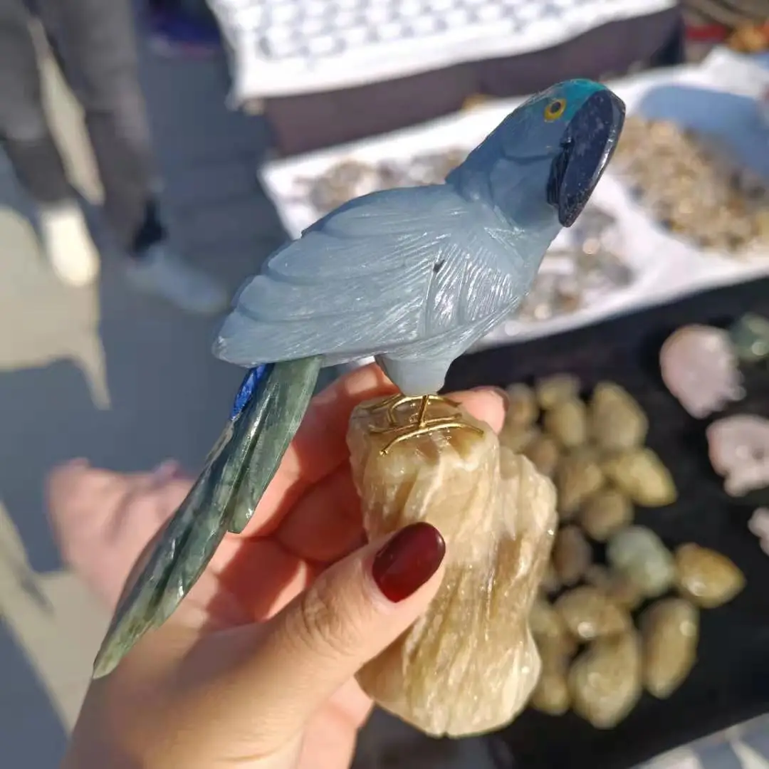 Хрустальный резьбовой камень для украшения