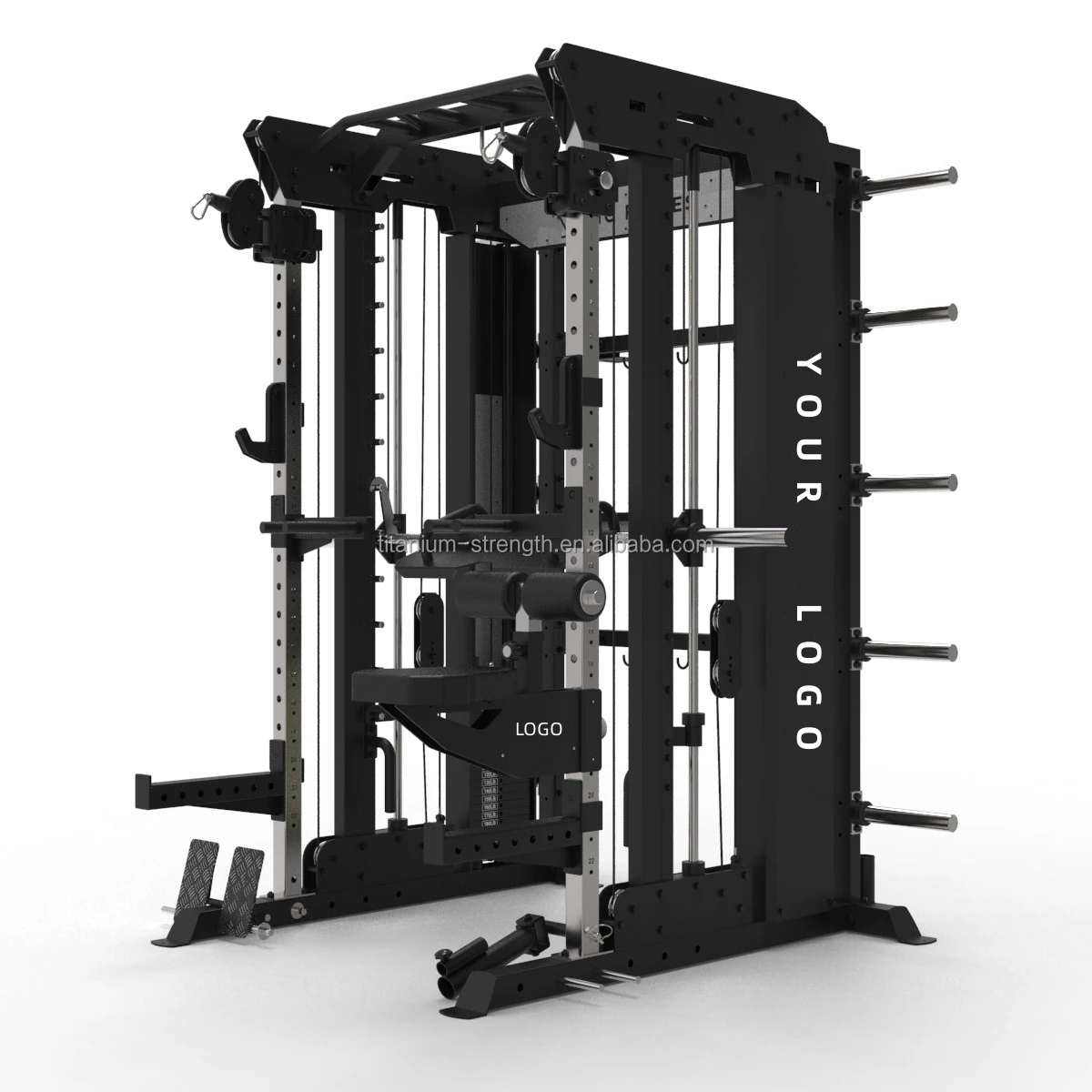Titanium New Arrival AF3008W Beast Smith Functional Power Rack All In One Combo For Whole Body Workout